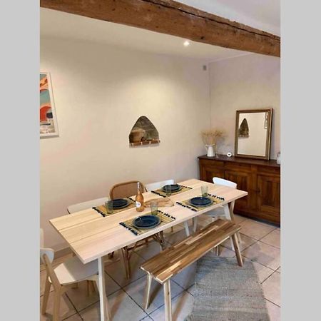 Superbe Appartement En Pierre Fraichement Renove Bernis Екстериор снимка